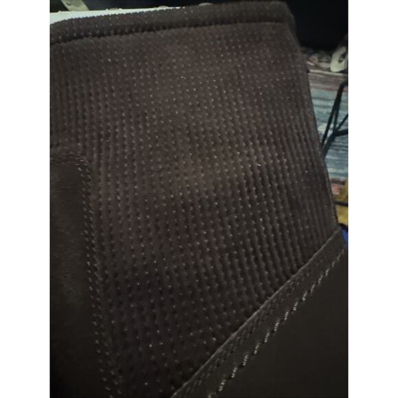 Clarks Women's Lileigh Holly Ankle Boot, Dark Brown Suede 10 M NIB NEW - Picture 3 of 7